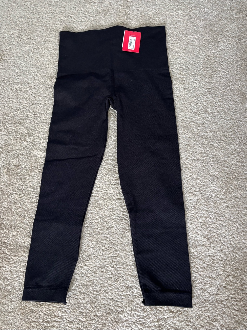 SPANX Women’s Black High-Waist Leggings